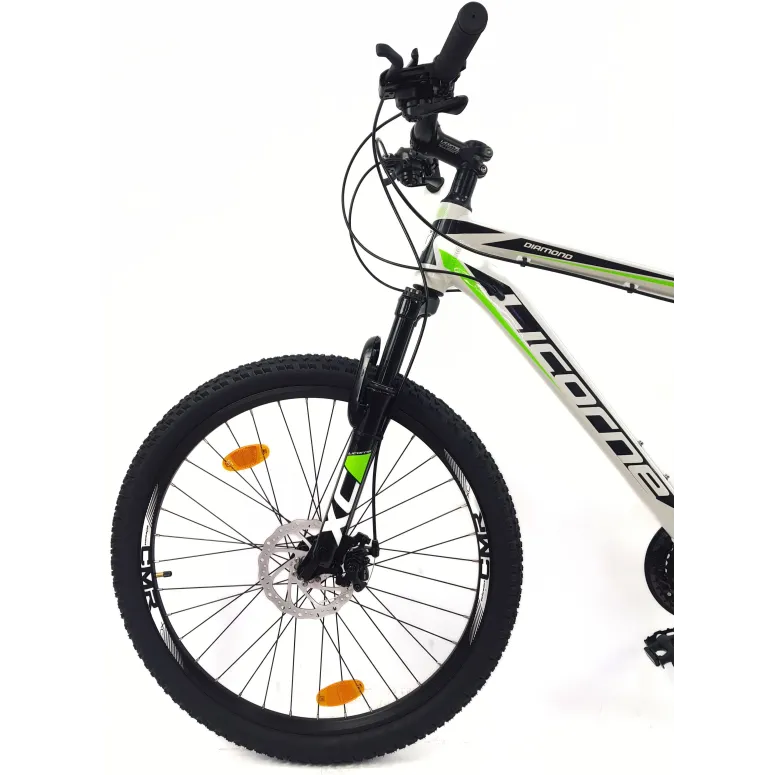 Rower Górski 26 Aluminium Młodzieżowy MTB Hardtail Dzwonek Odblaski Stopka