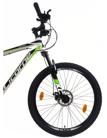 Rower Górski 26 Aluminium Młodzieżowy MTB Hardtail Dzwonek Odblaski Stopka