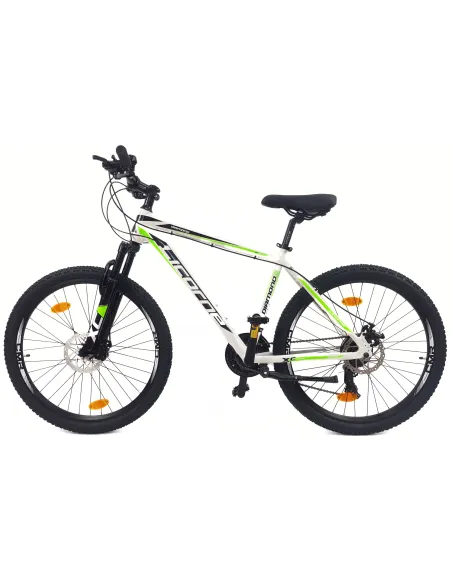 Rower Górski 26 Aluminium Młodzieżowy MTB Hardtail Dzwonek Odblaski Stopka