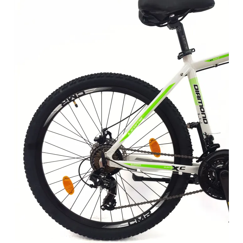 Rower Górski 26 Aluminium Młodzieżowy MTB Hardtail Dzwonek Odblaski Stopka