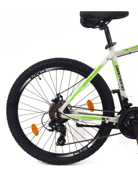 Rower Górski 26 Aluminium Młodzieżowy MTB Hardtail Dzwonek Odblaski Stopka