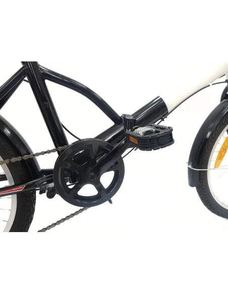 Rower Składany 20 Stal Uniwersalny Revo Błotniki Światła Dzwonek Stopka