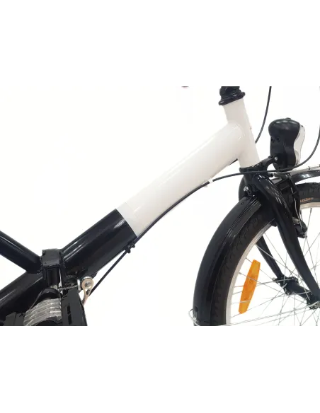 Rower Składany 20 Stal Uniwersalny Revo Błotniki Światła Dzwonek Stopka