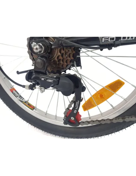 Rower Składany 20 Stal Uniwersalny Revo Błotniki Światła Dzwonek Stopka