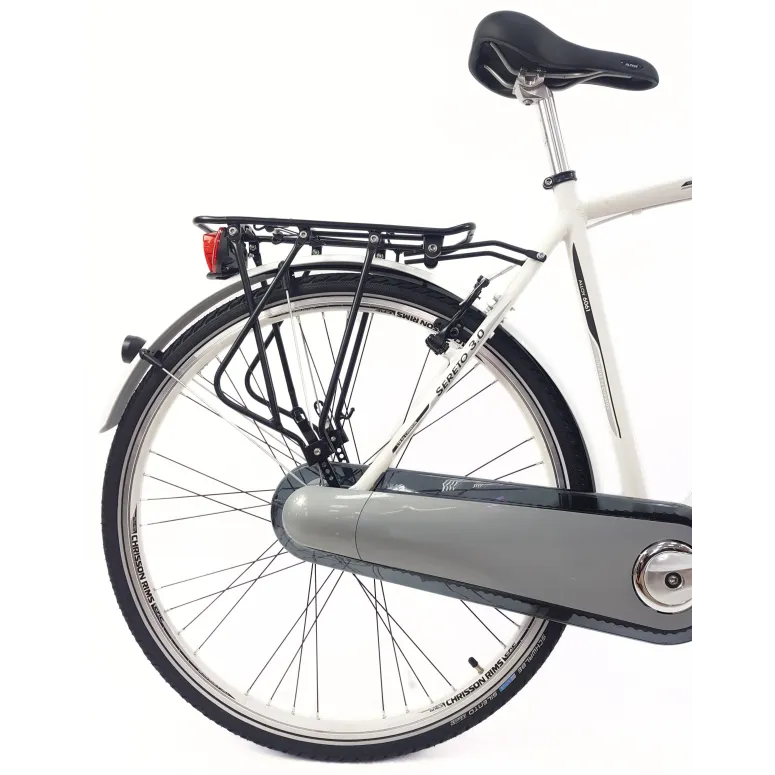 Rower Miejski Męski 28 Aluminiowy Nexus Bagażnik Światła Stopka Błotniki - 4