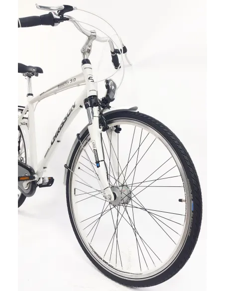 Rower Miejski Męski 28 Aluminiowy Nexus Bagażnik Światła Stopka Błotniki - 14