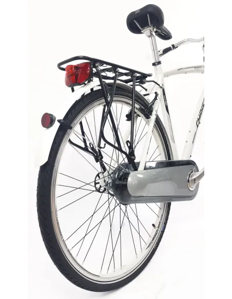 Rower Miejski Męski 28 Aluminiowy Nexus Bagażnik Światła Stopka Błotniki - 13