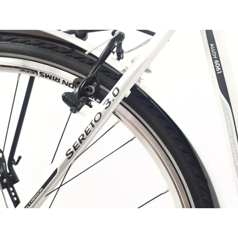 Rower Miejski Męski 28 Aluminiowy Nexus Bagażnik Światła Stopka Błotniki - 10