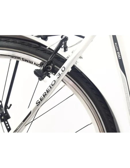 Rower Miejski Męski 28 Aluminiowy Nexus Bagażnik Światła Stopka Błotniki - 10