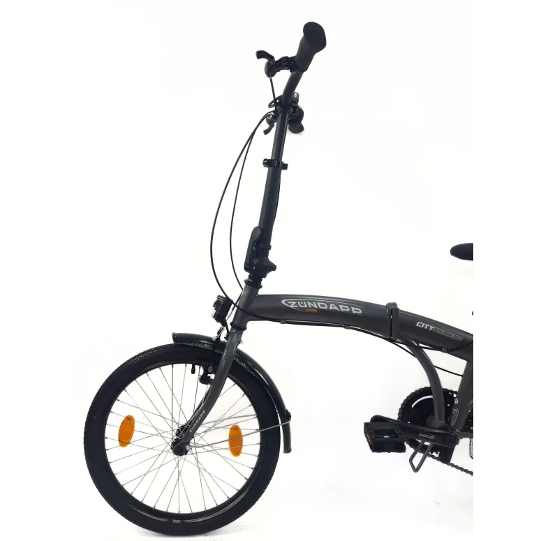 Rower Składany 20 Składak Męski Damski Miejski Bagażnik Oświetlenie Dzwonek