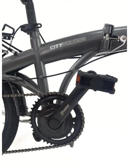 Rower Składany 20 Składak Męski Damski Miejski Bagażnik Oświetlenie Dzwonek