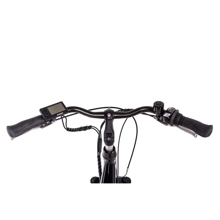 Elektryczny Rower Miejski 28 Alu Damski Acera Wspomaganie Bagażnik Dzwonek