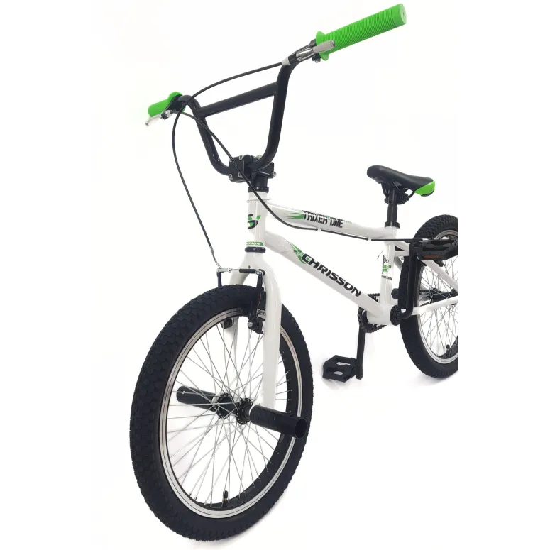 Rower BMX 20 Stalowy Pegi V-Brake Wyczynowy Lekki Do Trików Młodzieżowy