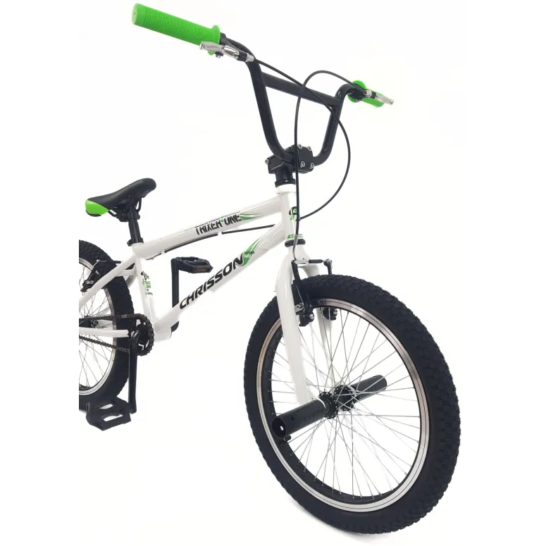 Rower BMX 20 Stalowy Pegi V-Brake Wyczynowy Lekki Do Trików Młodzieżowy