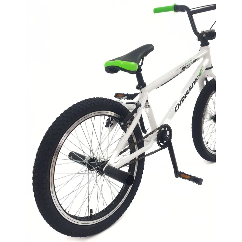 Rower BMX 20 Stalowy Pegi V-Brake Wyczynowy Lekki Do Trików Młodzieżowy