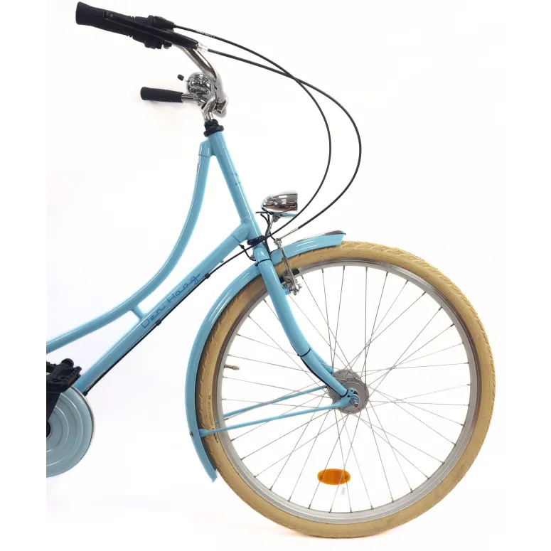 Rower Miejski 28 Damski Holenderski Retro Nexus Dynamo Oświetlenie Bagażnik