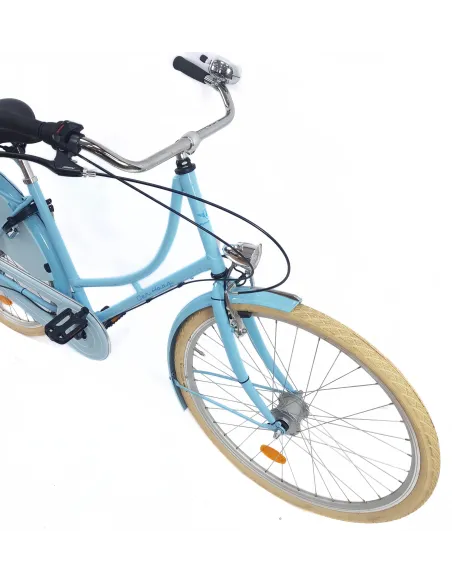 Rower Miejski 28 Damski Holenderski Retro Nexus Dynamo Oświetlenie Bagażnik