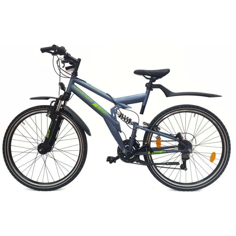 Rower Górski 26 Stalowy Młodzieżowy Amortyzacja Światła Dzwonek Dynamo Revo