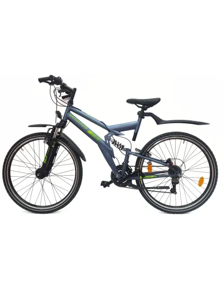 Rower Górski 26 Stalowy Młodzieżowy Amortyzacja Światła Dzwonek Dynamo Revo