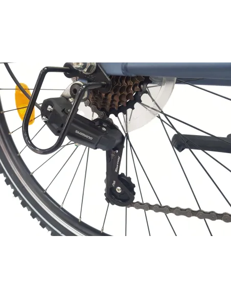 Rower Górski 26 Stalowy Młodzieżowy Amortyzacja Światła Dzwonek Dynamo Revo