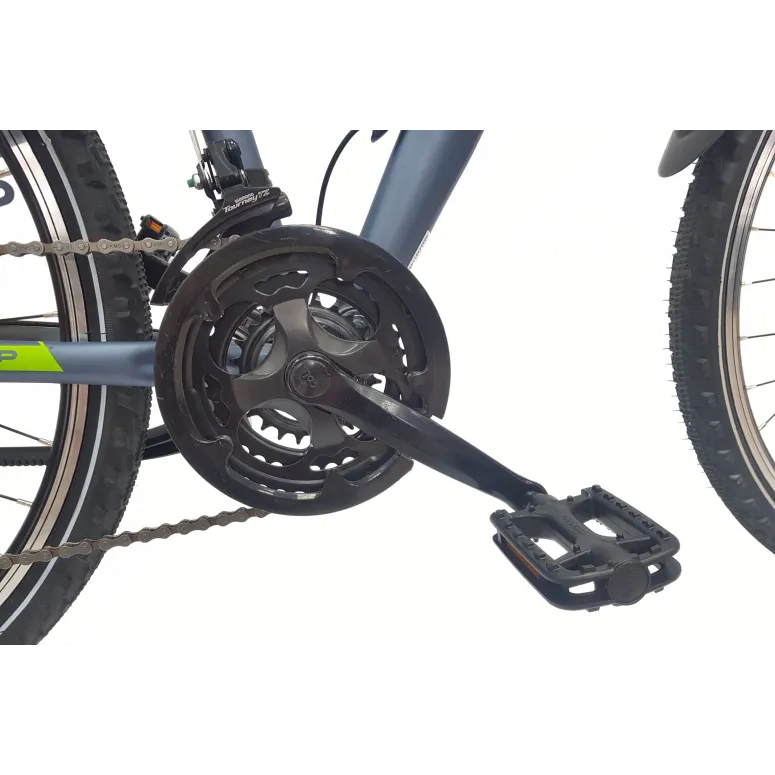 Rower Górski 26 Stalowy Młodzieżowy Amortyzacja Światła Dzwonek Dynamo Revo