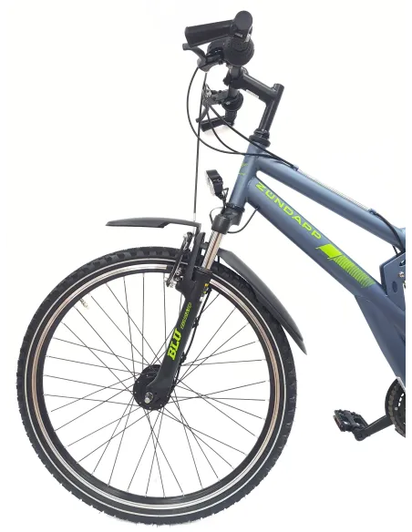 Rower Górski 26 Stalowy Młodzieżowy Amortyzacja Światła Dzwonek Dynamo Revo