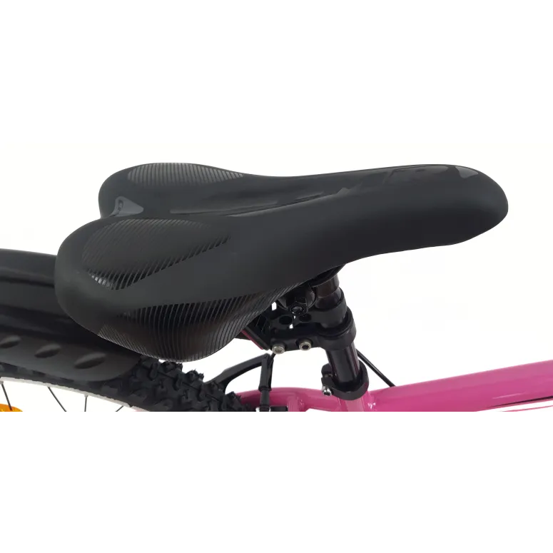 Rower Górski Dziewczęcy 24 MTB Młodzieżowy Błotniki Stopka Odblaski Dzwonek