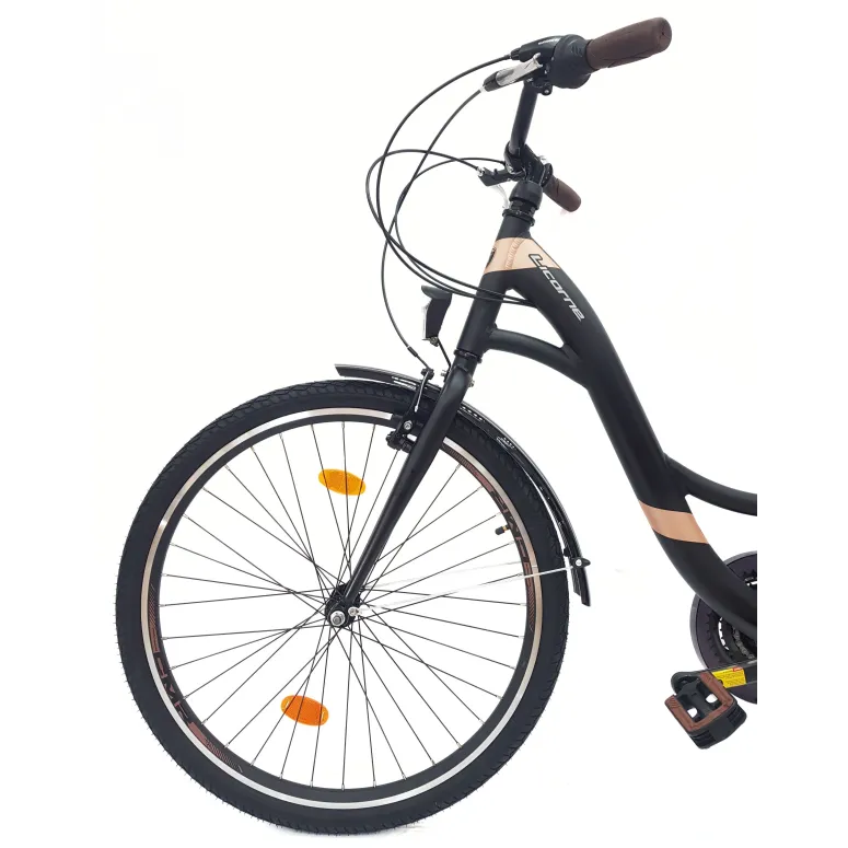 Rower Miejski Damski 26 ALU Bagażnik Sakwy Dzwonek Stopka Światła Revoshift