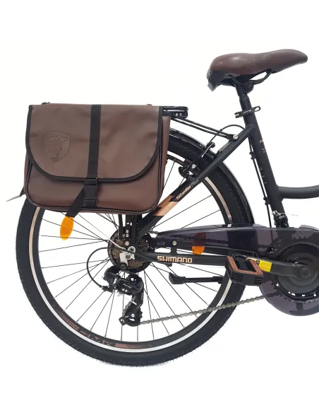 Rower Miejski Damski 26 ALU Bagażnik Sakwy Dzwonek Stopka Światła Revoshift