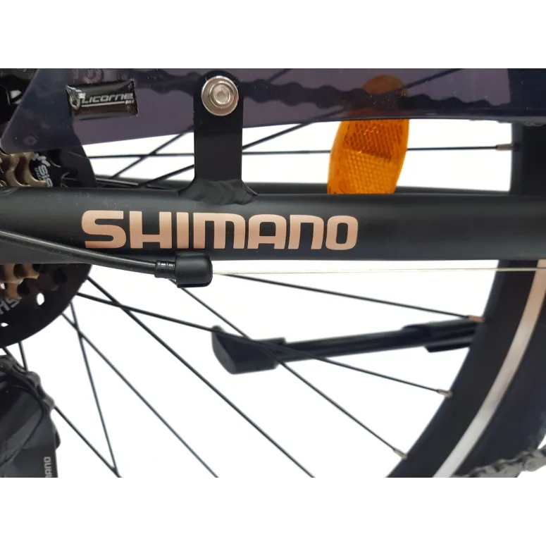 Rower Miejski Damski 26 ALU Bagażnik Sakwy Dzwonek Stopka Światła Revoshift