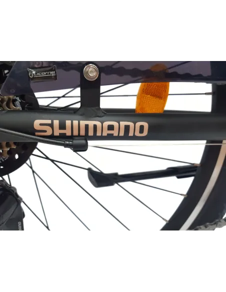 Rower Miejski Damski 26 ALU Bagażnik Sakwy Dzwonek Stopka Światła Revoshift