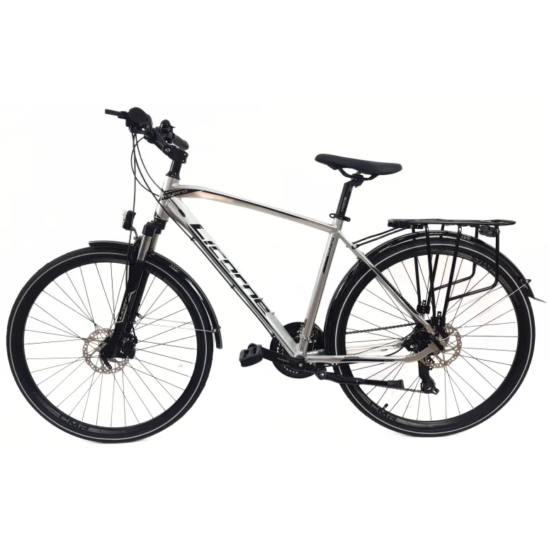 Rower Męski Trekkingowy 28 Rekreacyjny Bagażnik Dzwonek Stopka Oświetlenie