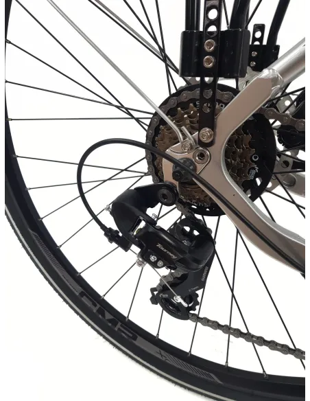 Rower Męski Trekkingowy 28 Rekreacyjny Bagażnik Dzwonek Stopka Oświetlenie