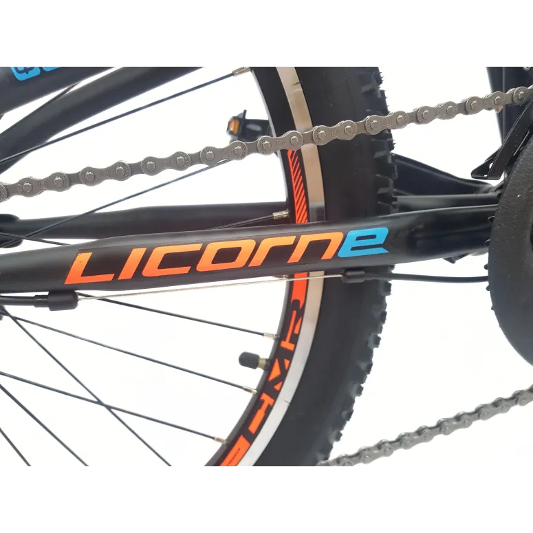 Rower Górski Dziecięcy 24 MTB Pełna Amortyzacja Błotniki Odblaski Dzwonek