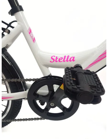 Rower Dziewczęcy 20 Miejski Stal Światła Błotniki Stopka Bagażnik Odblaski