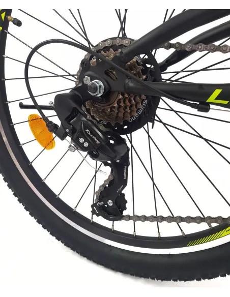 Rower Górski Dziecięcy 24 MTB Błotniki Odblaski Pełna Amortyzacja Dzwonek