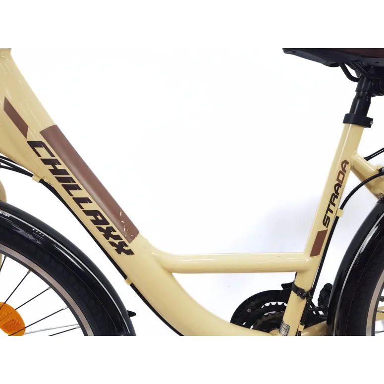 Rower Miejski Damski 26 Stal Błotniki Dzwonek Oświetlenie Stopka Odblaski