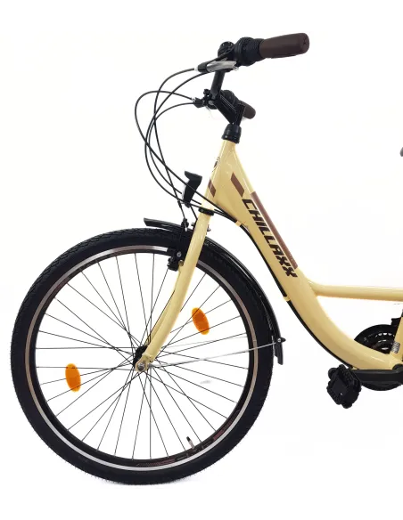 Rower Miejski Damski 26 Stal Błotniki Dzwonek Oświetlenie Stopka Odblaski