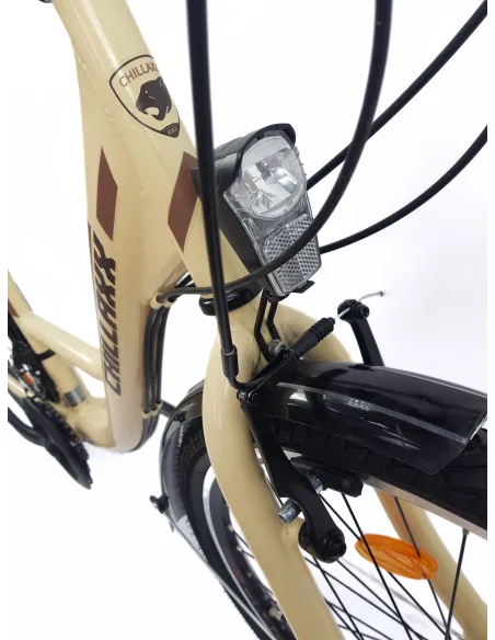 Rower Miejski Damski 26 Stal Błotniki Dzwonek Oświetlenie Stopka Odblaski