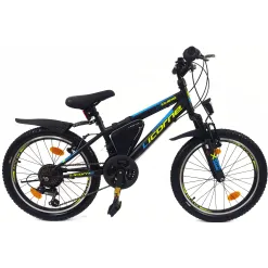 Rower Dziecięcy 20 Stal MTB Dzwonek Stopka Światła Sakwa Odblaski Dzwonek