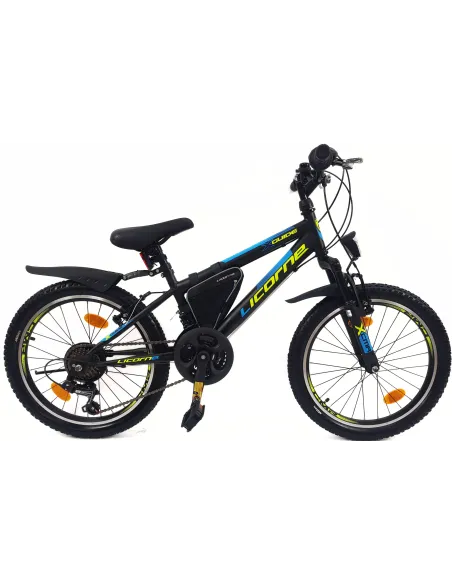 Rower Dziecięcy 20 Stal MTB Dzwonek Stopka Światła Sakwa Odblaski Dzwonek