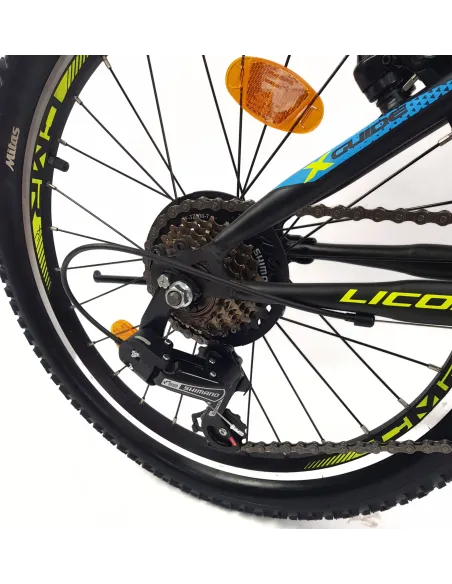 Rower Dziecięcy 20 Stal MTB Dzwonek Stopka Światła Sakwa Odblaski Dzwonek