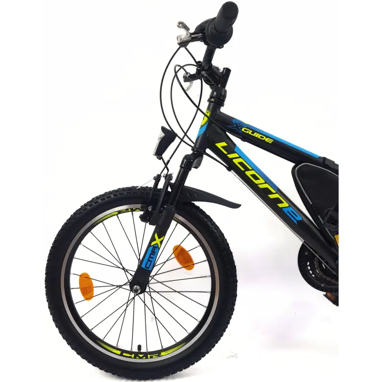 Rower Dziecięcy 20 Stal MTB Dzwonek Stopka Światła Sakwa Odblaski Dzwonek