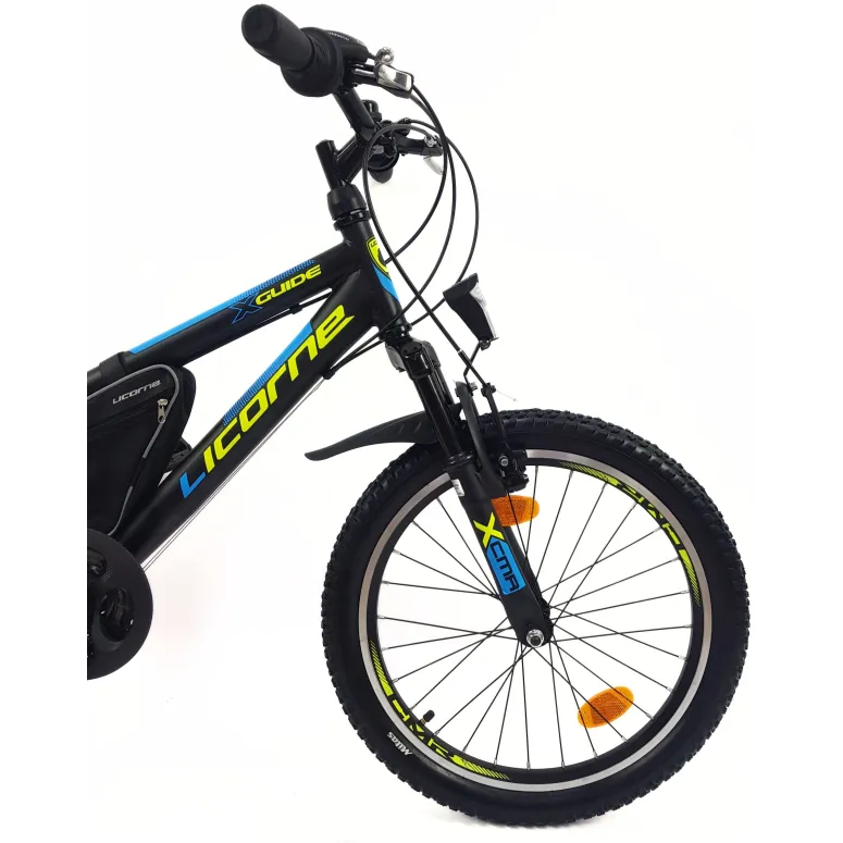 Rower Dziecięcy 20 Stal MTB Dzwonek Stopka Światła Sakwa Odblaski Dzwonek