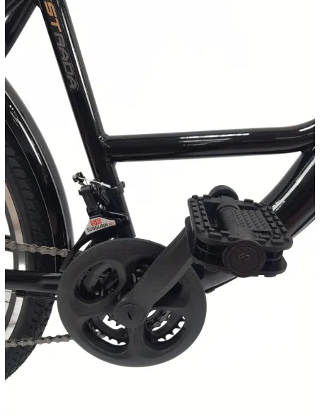 Rower Miejski 26 Damski Stal Błotniki Oświetlenie Dzwonek Stopka Odblaski