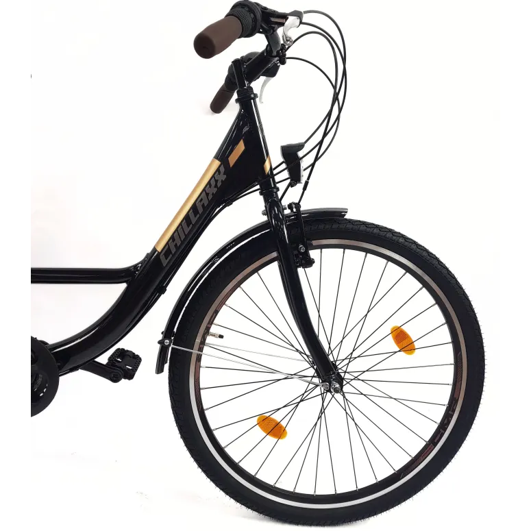 Rower Miejski 26 Damski Stal Błotniki Oświetlenie Dzwonek Stopka Odblaski