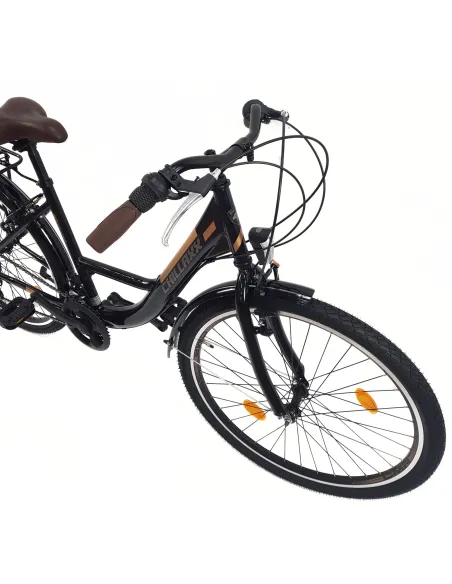 Rower Miejski 26 Damski Stal Błotniki Oświetlenie Dzwonek Stopka Odblaski