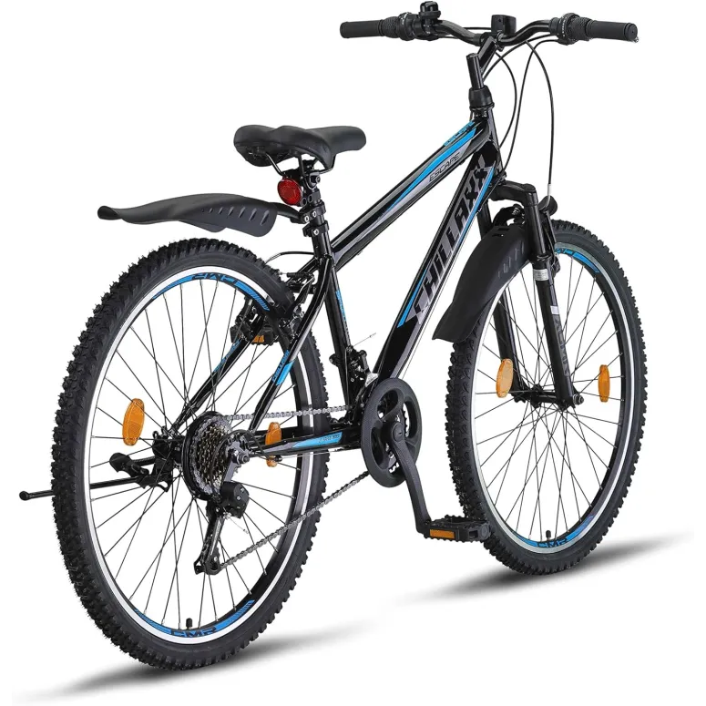 Rower Górski 26 Damski Męski Stal 21 biegów MTB V-brake Góral Dzwonek