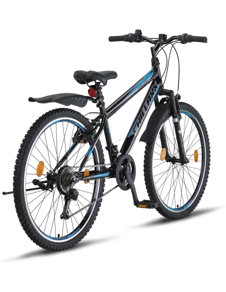 Rower Górski 26 Damski Męski Stal 21 biegów MTB V-brake Góral Dzwonek