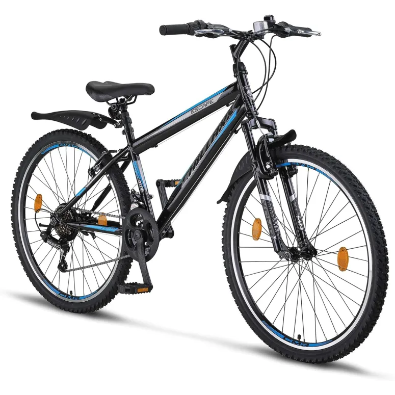 Rower Górski 26 Damski Męski Stal 21 biegów MTB V-brake Góral Dzwonek